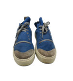 Tenisi barbati Chaaya 46, piele intoarsa, albastru - imagine 3