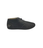 Ghete barbati Fred Perry 46, piele, negru,  imblanite