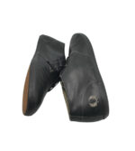 Ghete barbati Fred Perry 46, piele, negru,  imblanite - imagine 4