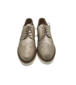 Pantofi dama Esprit 41, piele intoarsa, auriu - imagine 3