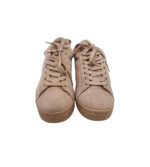 Adidasi dama New Look 39, material textil, crem - imagine 3