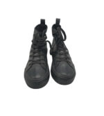 Tenisi dama Primark 38, imitație de piele, negru - imagine 3