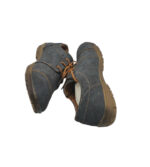 Pantofi dama 37, imitatie de piele, albastru - imagine 4