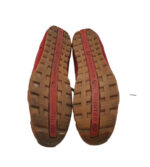 Adidasi barbati Dockers 46, piele intoarsa, rosu bej - imagine 5