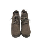 Botine dama Marco Tozzi, 39, material textil, gri - imagine 3