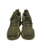 Adidasi barbati Fashion 46, material textil, verde - imagine 3