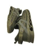 Adidasi barbati Fashion 46, material textil, verde - imagine 4