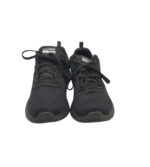 Adidasi dama Skechers 39, material textil, negru - imagine 3