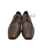 Pantofi barbati Borelli 45, piele, maro - imagine 3