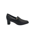 Pantofi dama Fonte 40, piele, negru