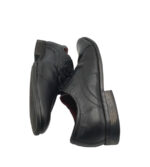 Pantofi  barbati Lasocki 46, piele, negru - imagine 4