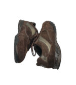 Adidasi dama Allrounder 38, piele intoarsa, maro - imagine 4