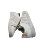 Adidasi dama Adidas 38, imitație de piele, alb - imagine 4