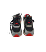 Adidai copii Nike 33, imitație de piele, material textil, piele, gri negru - imagine 3