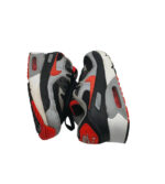 Adidai copii Nike 33, imitație de piele, material textil, piele, gri negru - imagine 4