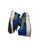 Adidasi dama Asics 39, material textil, albastru negru - imagine 4