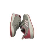 Adidasi copii Adidas 35, material textil, imitatie de piele, gri - imagine 4
