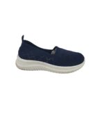 Espadrile dama  39, material textil, bleumariu