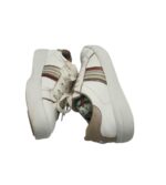 Adidasi dama Tamaris 38, imitatie de piele, alb - imagine 4