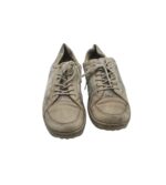 Adidasi dama Waldlaufer 38.5, piele ,gri bej - imagine 3