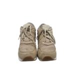 Adidasi dama Esprit 38, piele intoarsa, imitatie de piele, bej - imagine 3