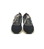 Adidasi dama Geox 38, material textil, piele intoarsa, negru - imagine 3