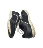 Adidasi dama Geox 38, material textil, piele intoarsa, negru - imagine 4