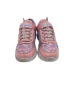 Adidasi copii Skechers 37, material textil, imitatie de piele, roz - imagine 3