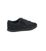 Tenisi barbati  Tommy Hilfiger 43 , material textil, negru