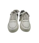 Adidasi barbati Paul Hunter 44, piele, alb - imagine 3