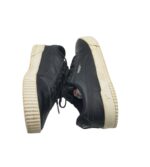 Adidasi dama Puma 38, piele, imitatie de piele, negru - imagine 4