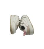 Adidasi copii Primark 28, imitație de piele, alb - imagine 4