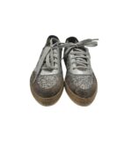 Adidasi dama Tamaris, 40, material textil, piele intoarsa, gri - imagine 3