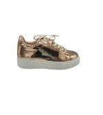 Adidasi dama 38, imitație de piele, auriu