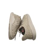 Adidasi dama Adidas 39, material textil, bej - imagine 4