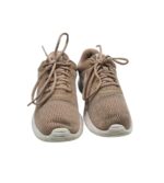 Adidasi dama Nike 40, material textil, bej - imagine 3