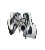 Adidasi dama Airstar 39, imitație de piele, material textil, gri - imagine 4