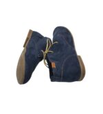 Botine dama Clara Barson 39, material textil, bleumarin - imagine 4