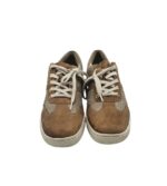 Adidasi barbati Medicus 41.5, material textil, piele intoarsa, maro gri - imagine 3