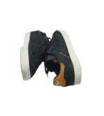 Adidasi barbati Adidas 42, piele intoarsa, negru - imagine 4