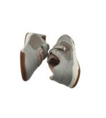 Adidasi copii Kangaroos 34, imitație de piele, gri - imagine 4