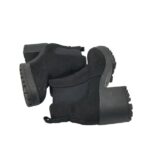 Botine dama Prettylittlething 39, material textil, negru - imagine 4