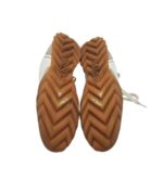 Adidasi barbati Mango 41, material textil, piele intoarsa, alb gri - imagine 5