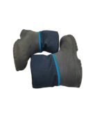 Cizme copii Quechua 28, material textil, alte materiale, gri albastru , captusite - imagine 4