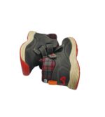 Ghete copii Fila 25, imitație de piele, negru - imagine 4