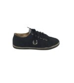Tenisi barbati Fred Perry 42, material textil, negru
