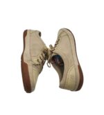 Tenisi barbati Timberland 39, material textil, piele, crem - imagine 4