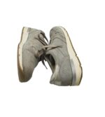 Adidasi dama Medicus 39, piele intoarsa, gri - imagine 4