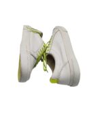 Tenisi dama Bershka 37, imitație de piele, alb - imagine 4