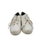 Tenisi dama 35.5,   imitație de piele, alb - imagine 3